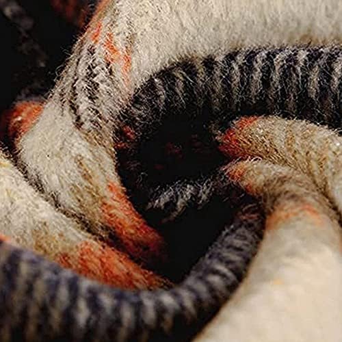 Minge есенски тунични палта модерни деловни удобни палта на Лади, лапел топла карирана со џебови дебели