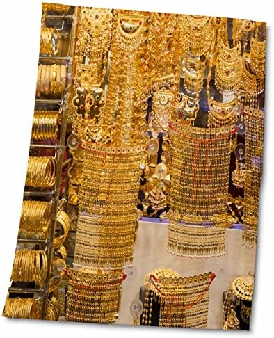 3drose Обединетите Арапски Емирати, Дубаи, Деира. Златен сук, златен накит за продажба. - крпи