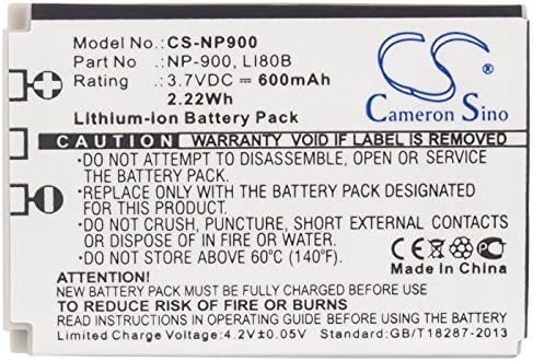 Замена на Axyd Компатибилен со батеријата Aosta 02491-0015-00, 02491-0037-00, BATS4, NP-900 DA 4092, DA 5091, DA 5092, DA 5094