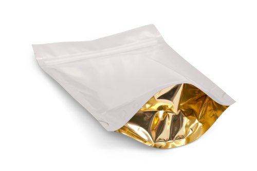 Пацифичка торба 425-308Gz стенд-ап торбичка, 8 мл, чиста/злато метализирана со патент
