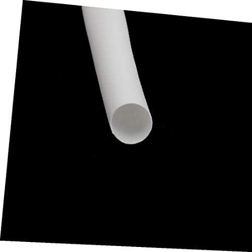X-gree 5m должина од 5,5 mm Внатрешен диа полиолефин изолиран топлинска цевка за смалување на жицата бела (5m de longitud 5,5 mm de diámetro interior con aislamiento de poliolefina con aislamiento térmico, tubo de recubr