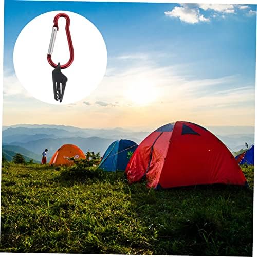 Inoomp 20 сетови Обезбедување на клип-клип-кампување шатор за печење додатоци за кампување шатори за кампување за кампување токи клипови затегнати