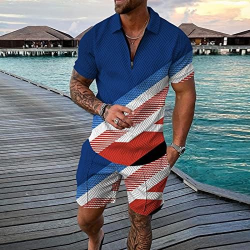 Bmisegm летни маички кошули мажи мажи за независност на мажите Ден на независност од слаб плажа на плажа 3Д дигитален печатење