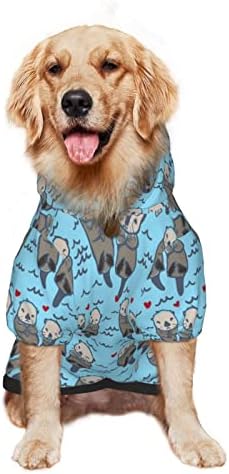 Голем Куче Качулка Симпатична-Море-Семејство Миленичиња Облека Џемпер Со Капа Мека Мачка Облека Палто Медиум