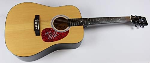 Lisa loeb останете автентични потпишани автограмирани со целосна големина Акустична гитара LOA