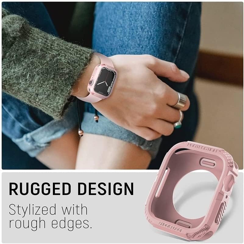 Cover Maalya TPU Cover for Apple Watch Ultra Case 49mm 45mm 41mm 44mm 40mm Заштитник на браникот за браник за iWatch Series SE 8 Ultra 7 6