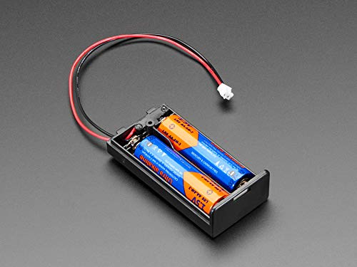 Адафрут 4193 2 x x Држач За Батерија со Прекинувач За Вклучување/Исклучување &засилувач; JST Ph Конектор