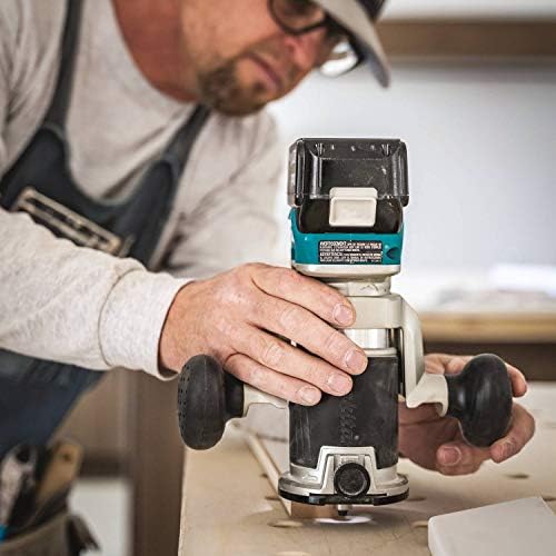 Makita XTR01T7 ​​18V LXT литиум-јонски комплет за компактен рутер без безжични четки