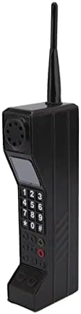 Модел на мобилен телефон од тули, модел на мобилен телефон со железо ретро тули, исклучителен изглед, телефонски украс за реквизити за
