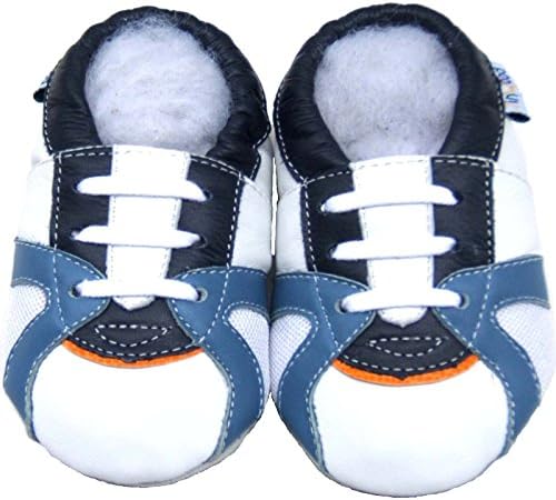 Jinинвуд кожа бебе меки единствени чевли момче девојче новороденче деца деца дете дете за прва прошетка за подароци за бело