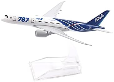 Rescess Copy Copy Airplane Model 16cm за Јапонија ерлајнс Боинг B787 Airbus легура метал метал минијатурен модел на модел на модел
