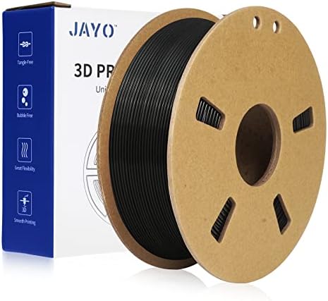 Филаментот Jayo Pla 1,75 mm, надграден PLA Meta 3D филамент за печатач 0,65Kg, дијаметар 1,75 mm ± 0,02 mm Висока флуидност
