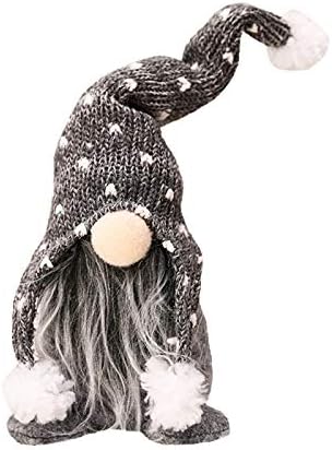 Укијангиска декорација роденден Дедо Мраз Божиќна кукла рачно изработена за домашен одмор подарок крпа дома декор соларна градина гном желки