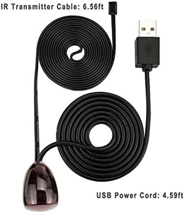 IR повторувач USB IR Extender Infrared далечински управувач на предавателот Надворешен универзален скриен IR емитер за кабелска