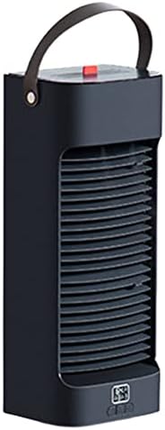 Преносен климатик на Hevirgo 2 бои 90 степени лево и десно ладилник за воздух, повеќенаменска рачка што не се лизга, темно сина