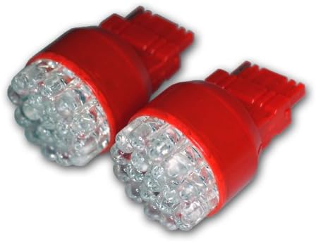 Подесување pros LEDBL-3156-R19 Резервна Копија Обратна LED Светилки 3156, 19 LED Црвена 2-Компјутер Во Собата