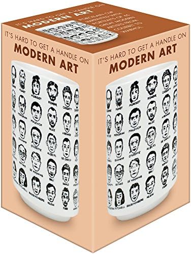 Тешко Е Да се Добие Рачка На Модерната Уметност-Порцеланска Чаша Со 65 Уметници