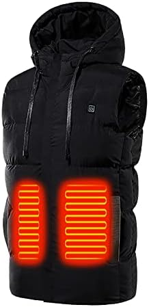 Греење на јакни за зимска топла облека на отворено загреана возење со скијање риболов полнење преку мантиски јакни за масти