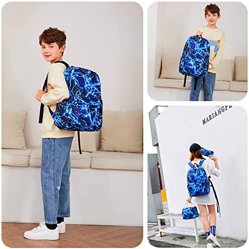 Mezhsa Boy School Bandpack Elementary Middle Moilning Bookbag лаптоп тинејџер водоотпорен лесен 17 инчи