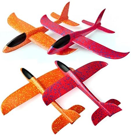 Столок 2 парчиња авион играчки играчки за играчки модел на модел едриличарски авион црвен мал подарок родител-дете
