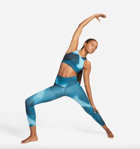 Nike Yoga Dri-Fit не-поставен спортски градник со висок врат