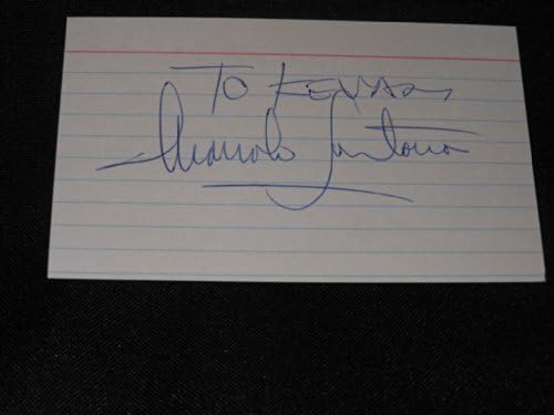 Коњ Џокеј Рикардо Сантана Џуниор Потпиша 3х5 Индекс Гроздобер Автограм Картичка Ј14