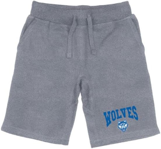 UWG Wolves Wolves Premium College Fleece Shurstring Shorts