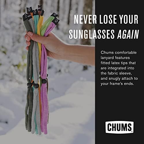 Chums оригинален држач за очила за очила - прилагодлив чувар на очила за сонце од унисекс