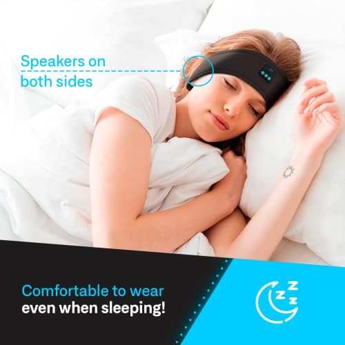 ијој Бенд За Спиење Bluetooth Слушалки-Bluetooth Слушалки Со Вградени Контроли И Тенки Странични Звучници-Bluetooth Слушалки За