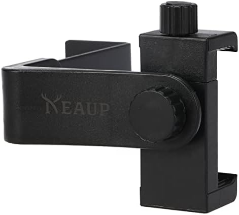 Keaup Универзален држач за мобилни телефони монтирање 360 ° адаптер за соединение на паметни телефони за камера за паметни телефони со 2 методи за инсталација
