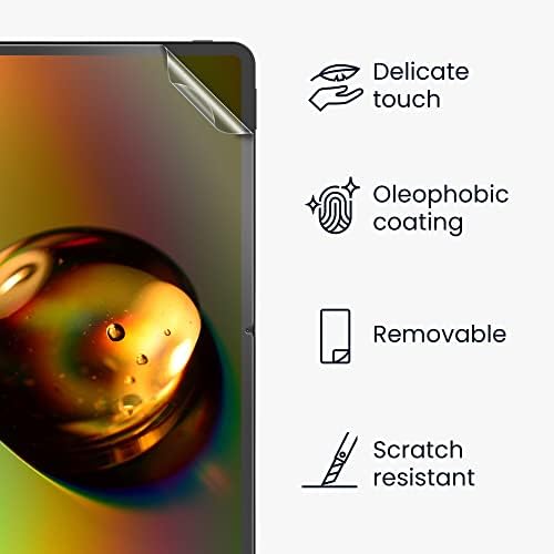 KWMobile 2x заштитници на екранот компатибилни со Huawei Matepad Pro 12.6 - Филм за заштита на екранот за таблет