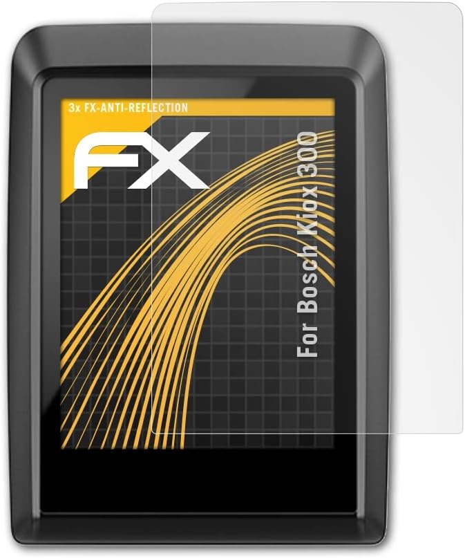 Заштитник на екранот Atfolix компатибилен со филмот за заштита на екранот Bosch Kiox 300, анти-рефлективен и шок-апсорбирачки FX FX