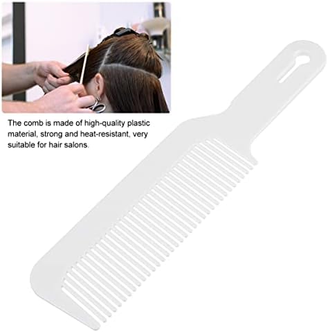 Додатоци за стилизирање на косата Doitool, Mens Comb 3pcs пластична коса чешла коса, зачудувачки чешел, нераскинлива фризура чешел