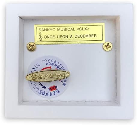 Binkegg Play [Love Me Tender] Бела боја круша дрвена музичка кутија со музичко движење Санкио
