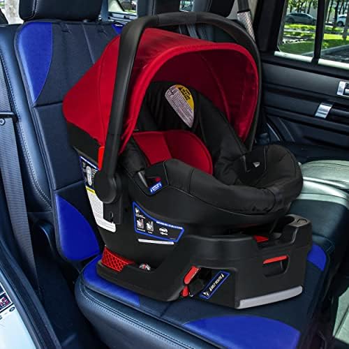 Заштитник на седиштето на автомобилот Амока, издржлива ткаенина и заштита од задно седиште за задно седиште за седишта за деца и миленичиња,