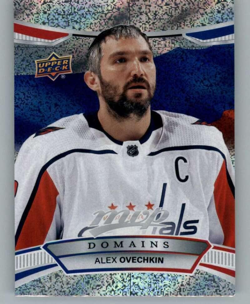 2022-23 Горна палуба МВП домени #NA-8 Alex Ovechkin Washington Capations NHL Hockey Trading Card