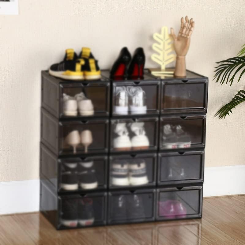 Отворена странична кутија за чевли задебелен приказ за складирање чевли за чевли за чување чевли за чување чевли