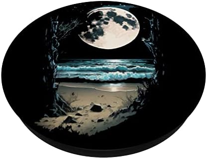 Месечината море плажа океан зајдисонце летен одмор поппокети заменливи поплипки