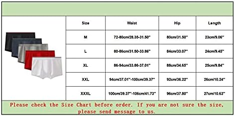 Боксери за мажи спакуваат долна облека за половината со големина Машки ленти Голем боксер удобен еластичен доказ за мажи за мажи
