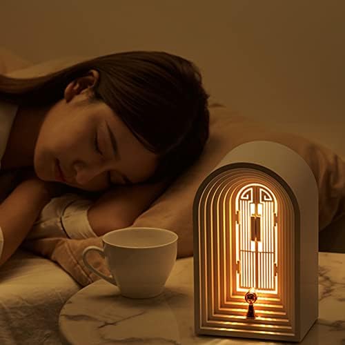 Кул Ноќно Светло за Спална Соба, ЛЕД Светилка ЗА МАСА УСБ-Полнење Bluetooth Звучник, Креативна Декорација Покрај Креветот, Подарок За Деца