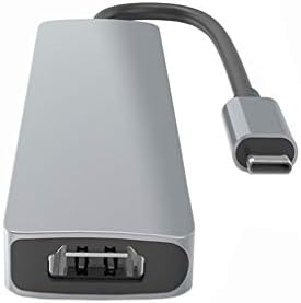 n/А Тип-Ц Центар НА HDMI-Компатибилен Адаптер 4K 3 USB C Центар Со Tf Безбедност Дигитален Читач Слот За Про
