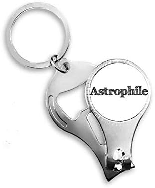 Стилски збор астрофил уметност деко подарок моден ноил прстен клуч за шишиња со шишиња со шише Клипер
