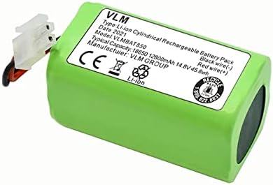 Батерија за замена од 14.4V, батерија за полнење на Li-Ion, батерија што може да се надополнува, замена за V7S A6 V7S PRO ROBOT BATTY