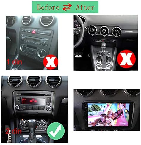 XISEDO 9 Инчен Android Автомобил Стерео Во Цртичка Автомобил Радио 4-Јадро RAM МЕМОРИЈА 2G Rom 32g Главата ЕДИНИЦА GPS Навигација За Audi A6 S6