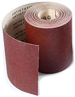 Sungold Abrasives 66823 Hook and Loop F-тешка хартија за тежина 100 ролни за тапани за машини за пескарење, 3 x 50 '