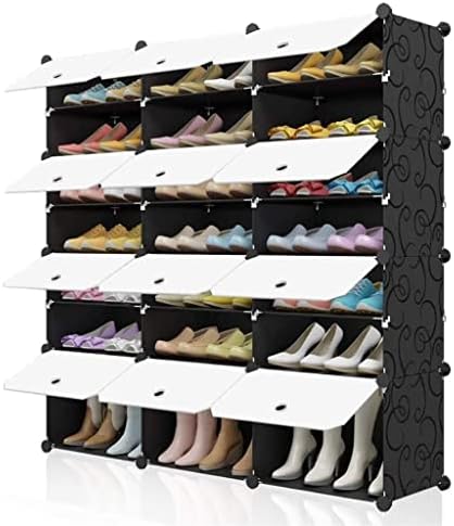 Организатори за складирање на чевли PDGJG Кабинетот изолирано за решетки за чевли за складирање на канти за отпадоци пластична кутија