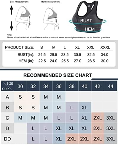 Heathyoga Sports Sports Sports Gras For Women Sports Sports Bras for Women Gridate Bras for Women Racerback Bras yoga bras