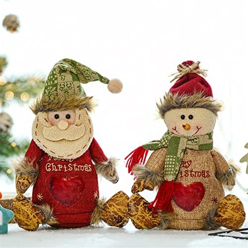 Божиќна Торба За Бонбони Торби За Подароци Дизајн На Врвки Торби За Божиќна Торба За Подароци Божиќен Украс Комплет Отпорен На Кршење