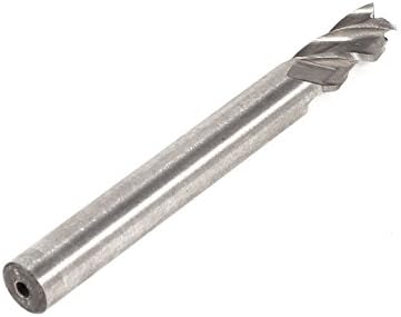 АЕКСИТ ХЕЛАЛНА ГРУГЕ РУТЕР парчиња четири флејта со голема брзина на челик за секач на челик 1/4 Третман на сечење на работ и