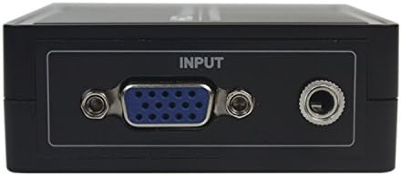 Rocsai VGA До HDMI Адаптер Конвертор Со Аудио За Десктоп КОМПЈУТЕР/Лаптоп/Ултрабук/Монитор 1080p Висока Дефиниција Аудио Поддршка